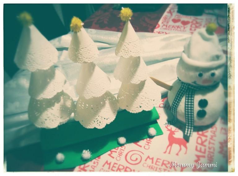 Δεντράκια με χάρτινα σουπλά!