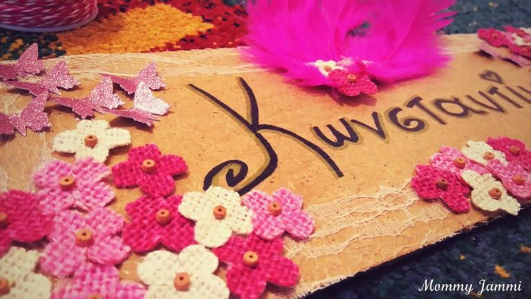 Νεραϊδένια ταμπέλα δωματίου