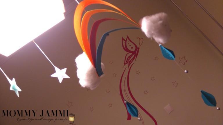 Ουράνιο τόξο στο παιδικό δωμάτιο
