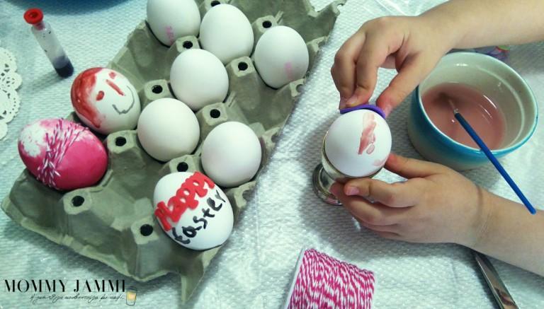 Πασχαλινά αυγά με ελεύθερο “μπογιάτισμα” ή αλλιώς ζωγραφική!