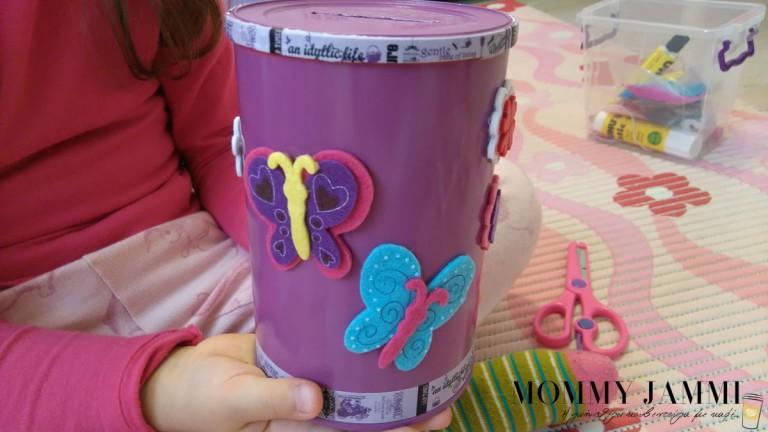 Παιδική κατασκευή κουμπαράς!