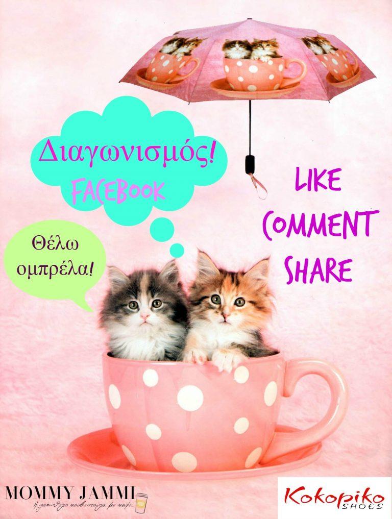 Κέρδισε μια υπέροχη ομπρέλα! -ΕΛΗΞΕ-