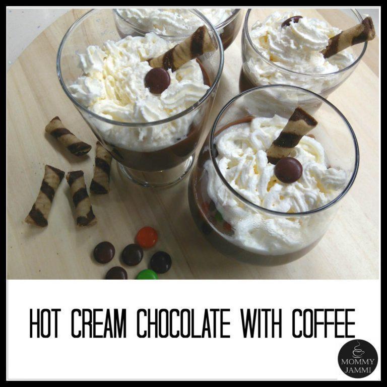 Ζεστή κρέμα σοκολάτας με καφέ