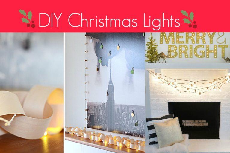 10 DIY ιδέες με λαμπάκια για εντυπωσιακό Χριστουγεννιάτικο αποτέλεσμα