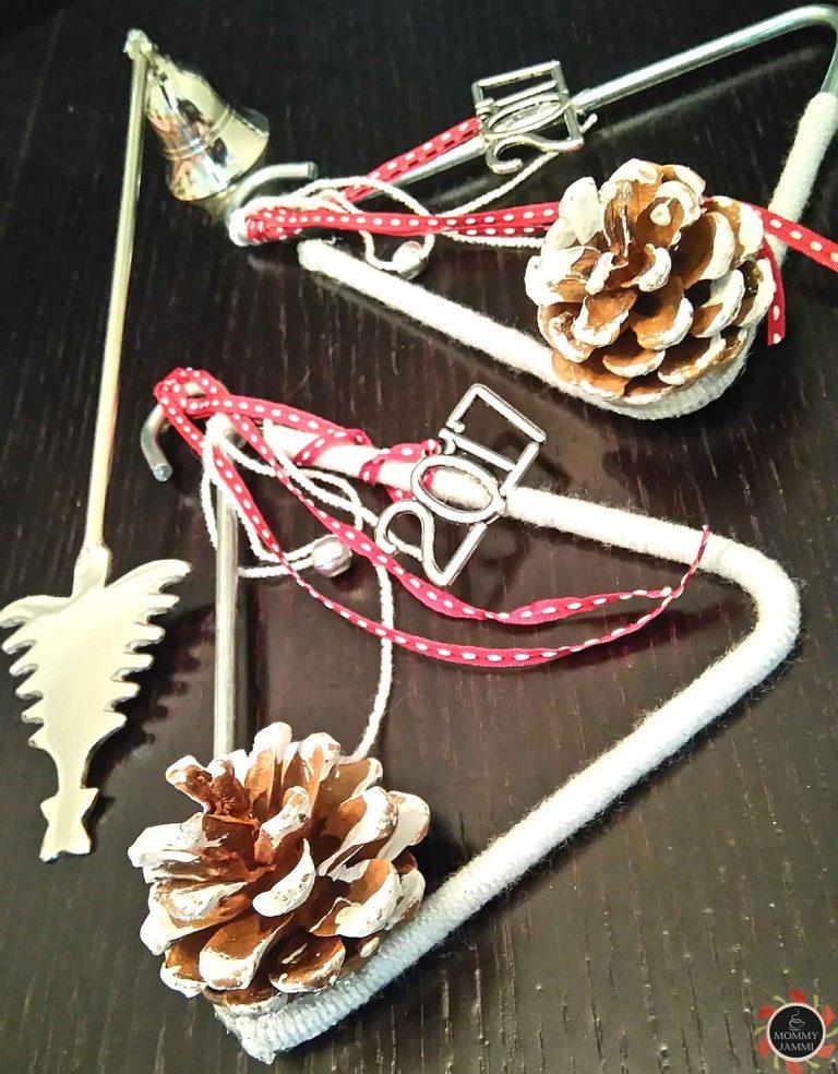 Φτιάξε κομψά γούρια φέτος με τριγωνάκι για κάλαντα!