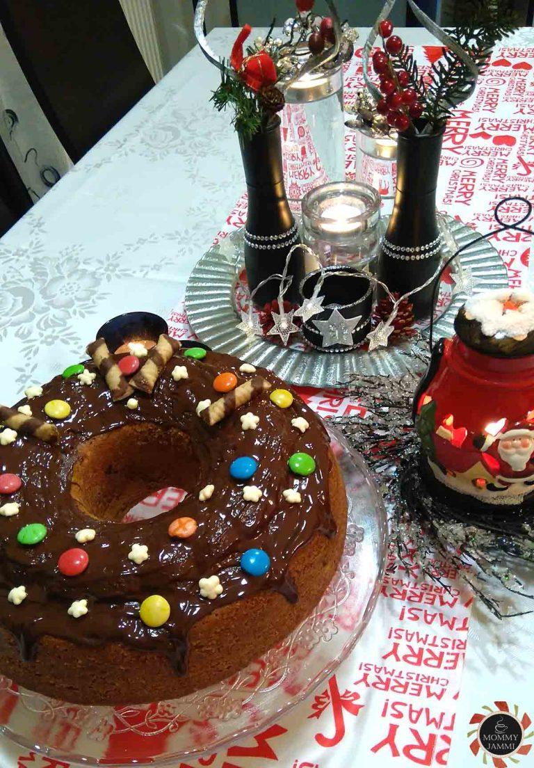 Κέικ με άρωμα Χριστουγέννων