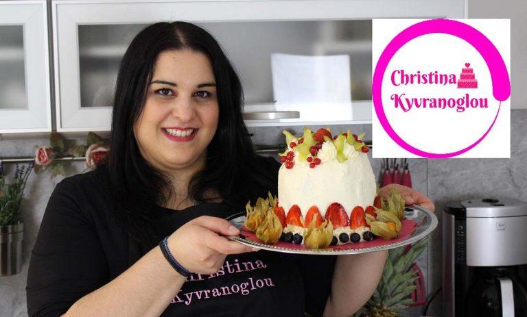 Πρωτότυπη τούρτα καρπούζι – πεπόνι της Χριστινας Κυβρανογλου! VIDEO
