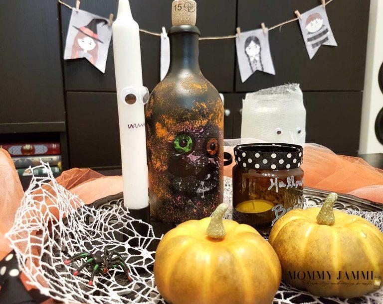 Φτιάξτε ένα διακοσμητικό μπουκάλι με decoupage για το Halloween!