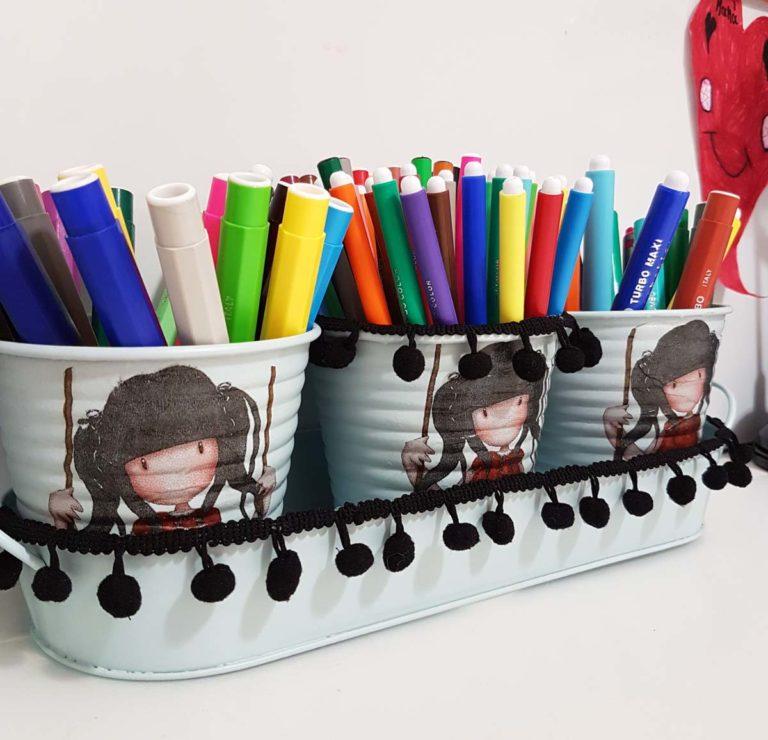 Μεταμορφώστε τα κασπώ με τη μέθοδο του decoupage για το παιδικό δωμάτιο