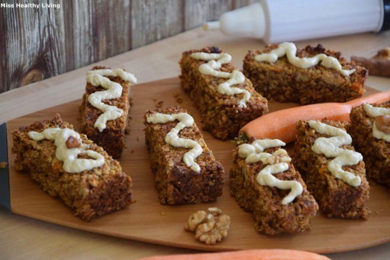 Νόστιμες και θρεπτικές μπάρες με καρότο χωρίς ζάχαρη