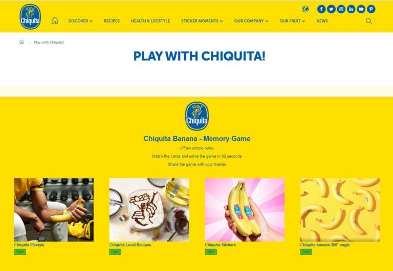 Η μπανάνα Chiquita #ΜένειΣπίτι και απασχολεί δημιουργικά γονείς και παιδιά με παιχνίδια και συνταγές