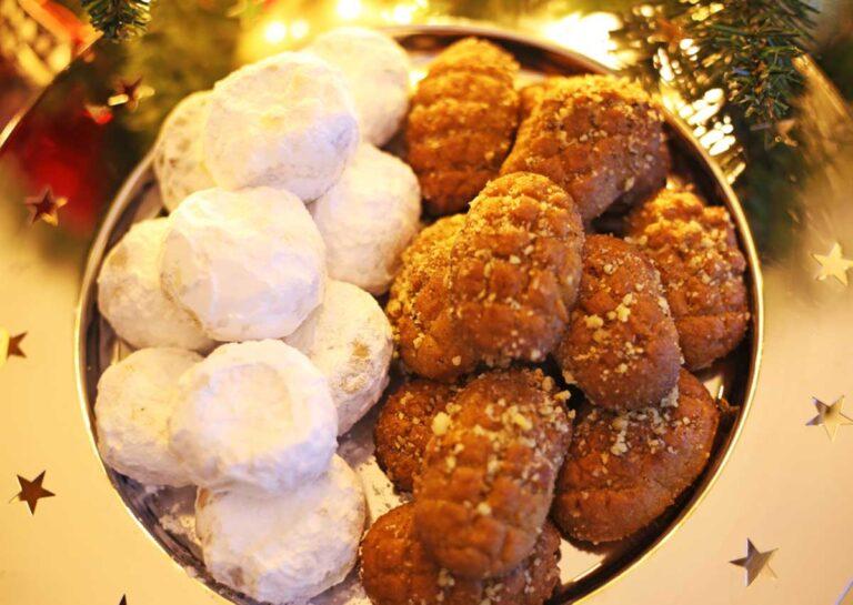 Μελομακάρονο ή κουραμπιές; Πόσες θερμίδες; Το πιο υγιεινό;