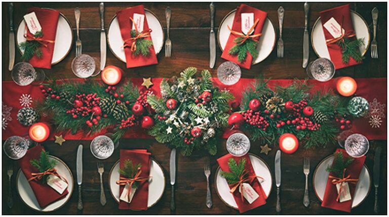 Ρεβεγιόν στο σπίτι. 2+1 top ιδέες διακόσμησης του γιορτινού τραπεζιού για το ρεβεγιόν των Χριστουγέννων και της Πρωτοχρονιάς!